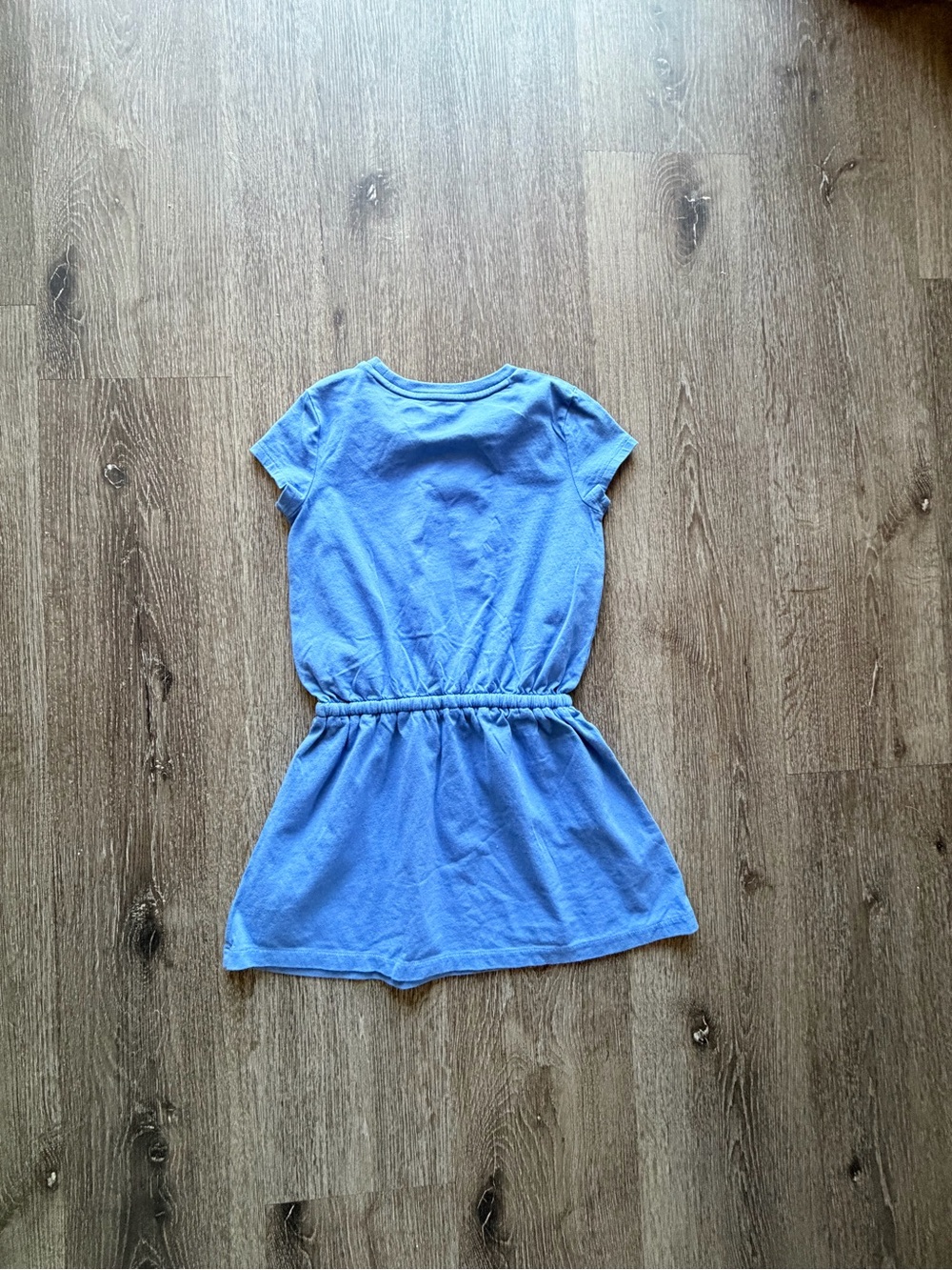 Ralph Lauren Blue Bear Graphic Drawstring Dress - Picture 4 of 4